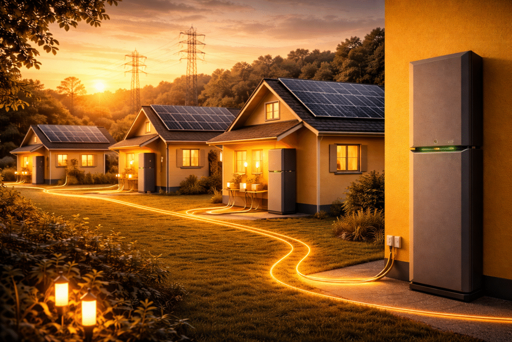 Why small distributed storage beats large centralised plants