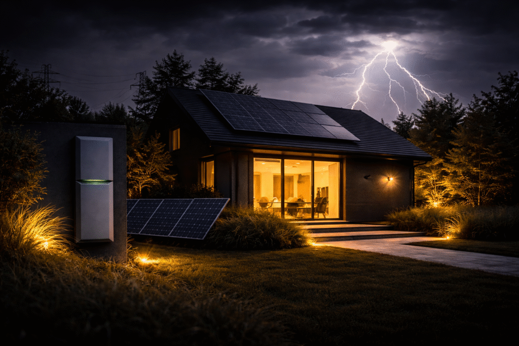 Grid blackouts the real risk for solar owners without storage